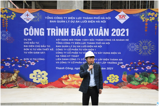 EVNHANOI quyết tâm hoàn thành công tác đầu tư xây dựng năm 2021