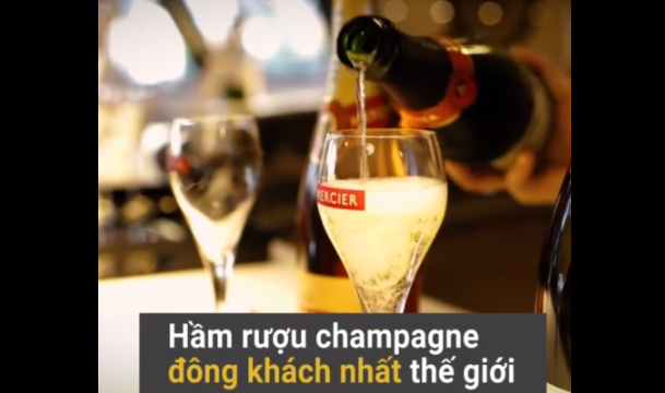 Video: Hầm rượu champagne dài 18 km