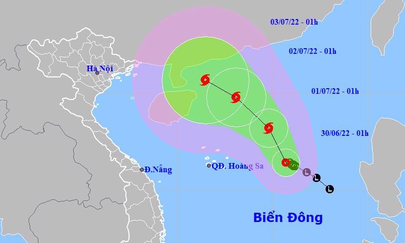 Áp thấp nhiệt đới có thể mạnh thành bão, sức gió giật cấp 9