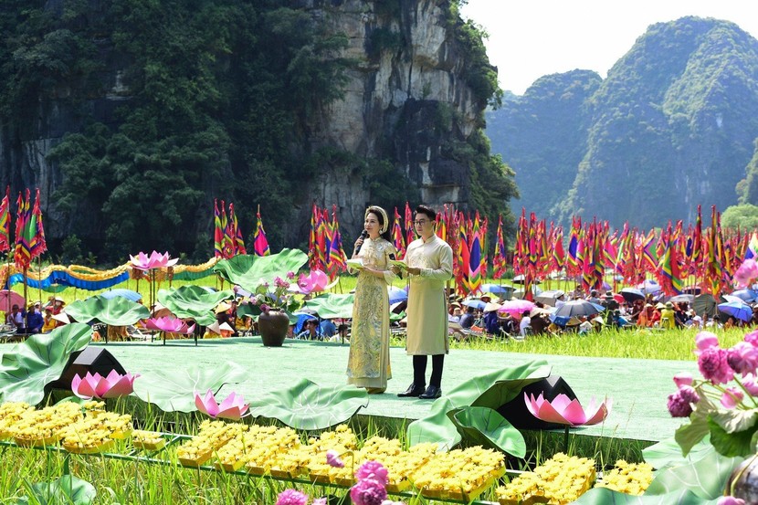 Tuần du lịch Ninh Bình 2023: Rực rỡ “Sắc vàng Tam Cốc - Tràng An”