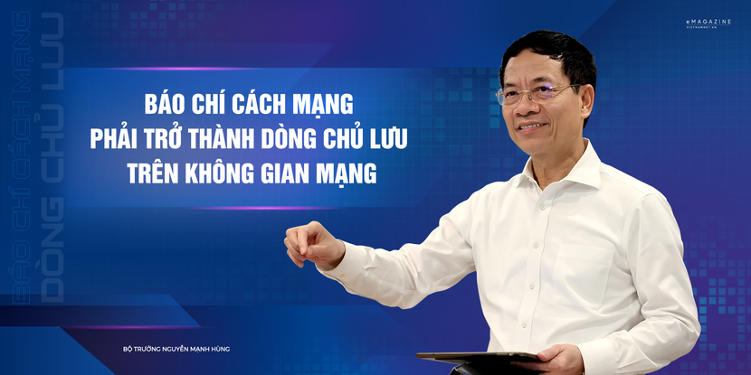 Báo chí Cách mạng phải trở thành dòng chủ lưu trên không gian mạng