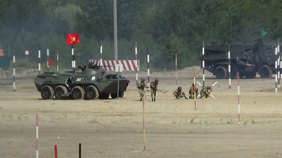 Tự hào đội tuyển Công binh Việt Nam vào chung kết Army Games 2019