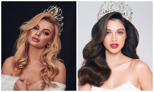 "Cân" đường cong “chết người” của Miss World 2021 và Miss Eco International 2022