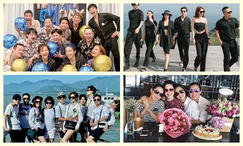 Những hội bạn cực thân thiết và nổi tiếng nhất showbiz Việt