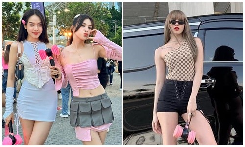 Phong cách "độc" của sao Việt khi đi xem concert BlackPink