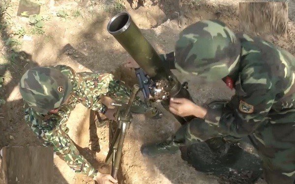 Pháo binh Việt Nam huấn luyện bằng cối 100mm, chờ tỏa sáng ở ARMY GAMES