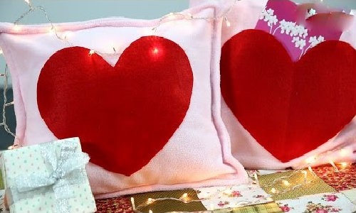 Cách làm gối trái tim tặng người yêu ngày Valentine