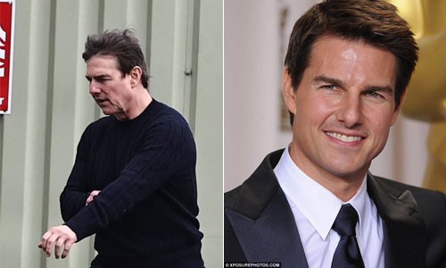 Tom Cruise xập xệ, xuống mã khủng khiếp ở tuổi U60