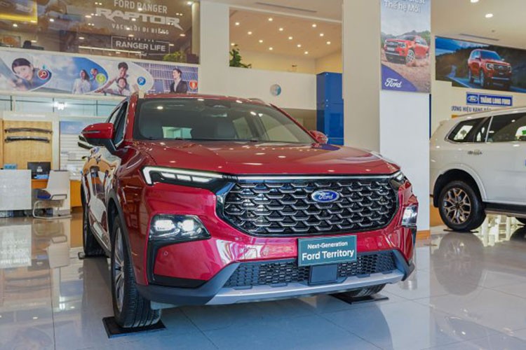 Ford Territory đang giảm đến 70 triệu tại Việt Nam trong tháng 5/2023