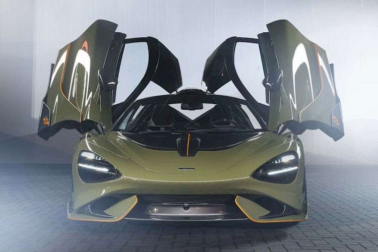 McLaren 765LT đặc biệt màu xanh Badlands và bodykit từ Novitec