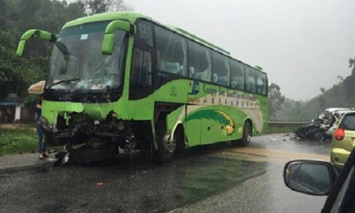 Tai nạn giao thông nghiêm trọng, 2 công an Lạng Sơn tử vong