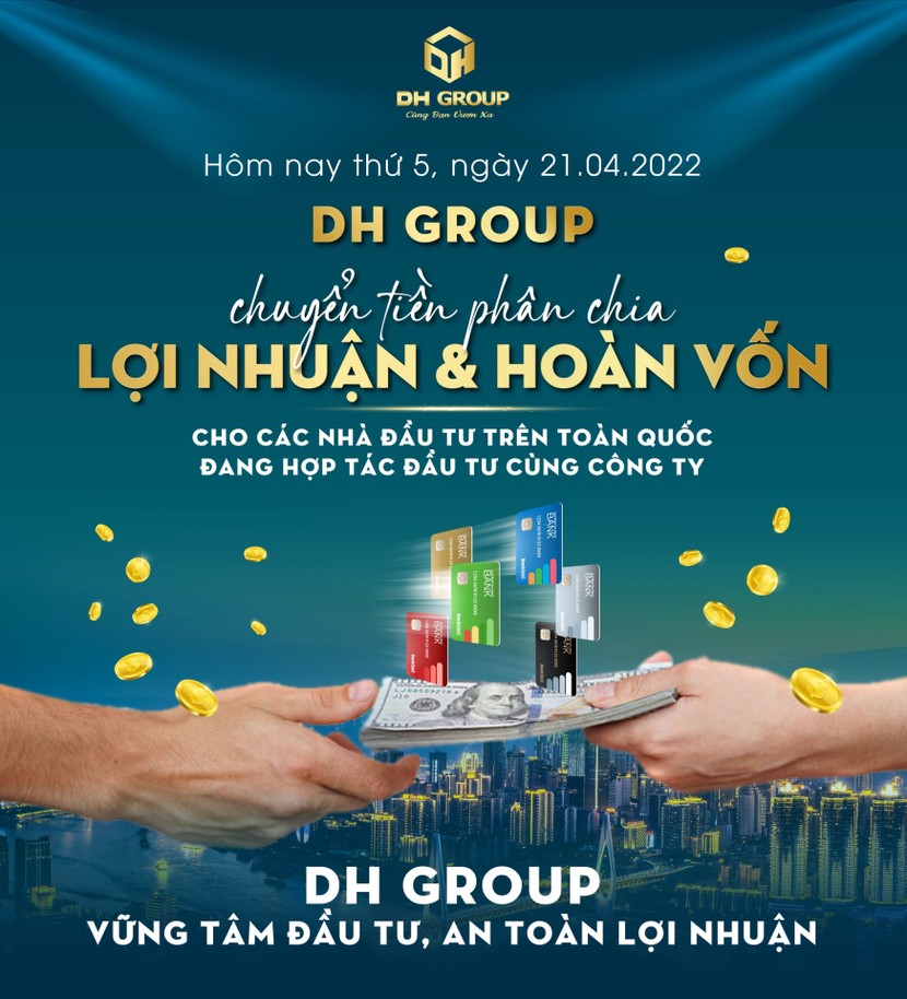 DH Group: Mô hình đầu tư BĐS lợi nhuận cao - “cạm bẫy” hay an toàn?