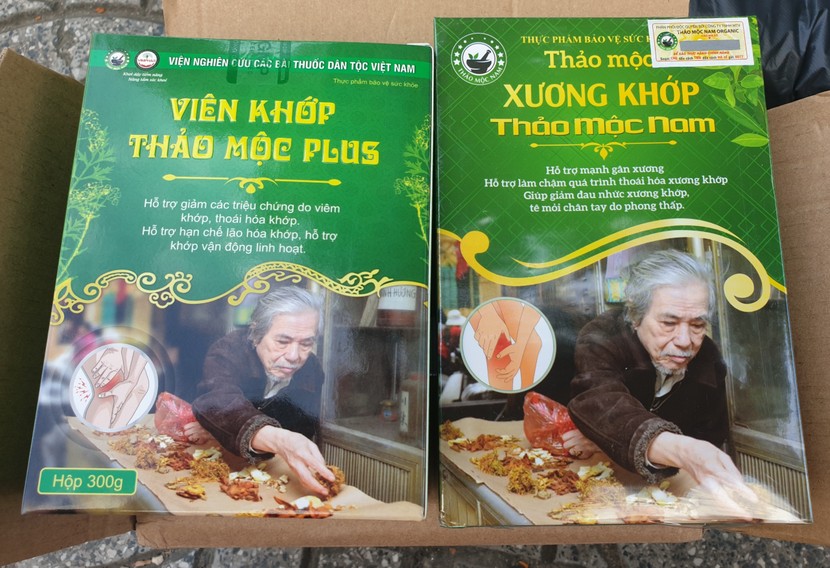 Xương khớp Thảo Mộc Nam nguồn gốc trôi nổi, mua uống... phải “vạ“?