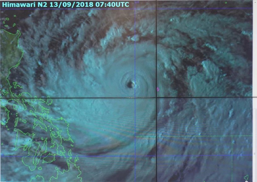 Siêu bão Mangkhut ảnh hưởng trực tiếp đến Vịnh Bắc Bộ