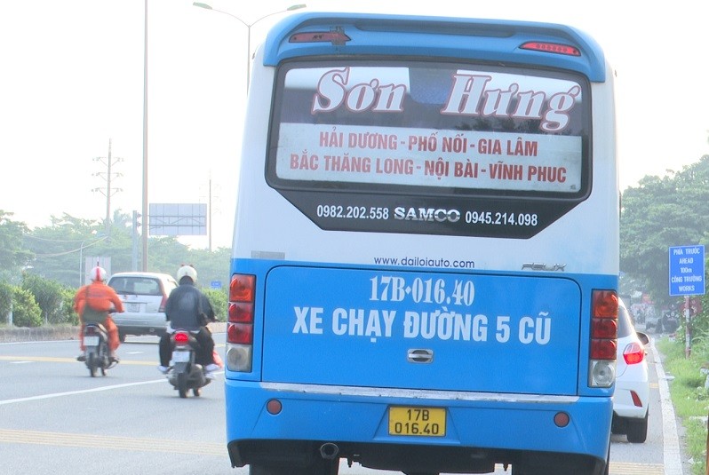 Hải Dương: Lái xe khách không có giấy phép lái xe, chở quá 16 người