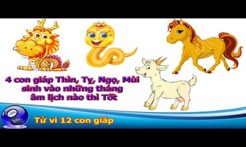 Video: 4 con giáp Thìn, Tỵ, Ngọ, Mùi sinh vào những tháng âm lịch nào thì tốt nhất