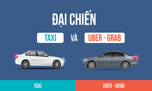 'Đại chiến' taxi: Vinasun khởi kiện Grab đòi bồi thường