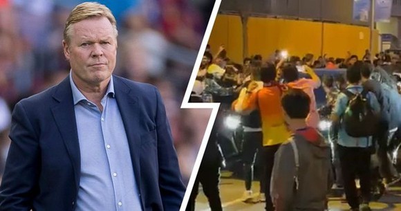 Barca sa thải HLV Koeman