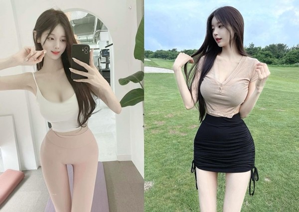 Mê đắm hot girl có body siêu thực, mặc gì cũng đẹp hết nấc 