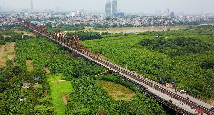 Công viên rừng bãi giữa sông Hồng