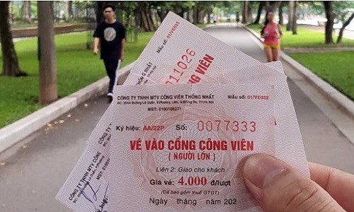 Đề xuất dừng bán vé vào Công viên Thống Nhất