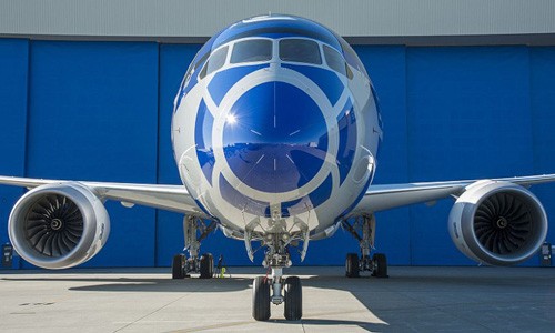 Tận mắt máy bay Boeing 787-9 Dreamliner độc lạ bậc nhất