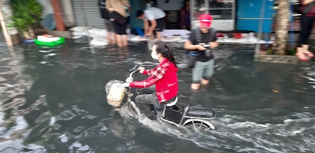 Ngày mai triều cường ở TP.HCM vẫn sẽ trên mức báo động 3