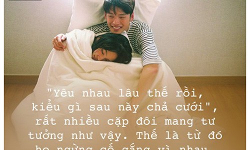 Nếu yêu, anh ta sẽ không để cô ấy phải đợi 9 năm!