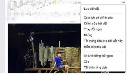 Người dùng Facebook lại có thể tự xóa bài đã đăng 