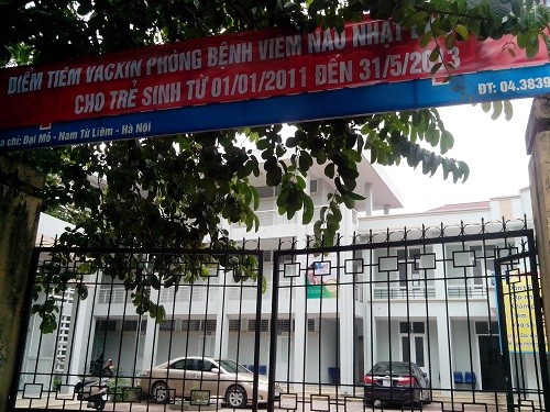 Hà Nội: Tiêm miễn phí vắc xin viêm não cho 220.000 trẻ