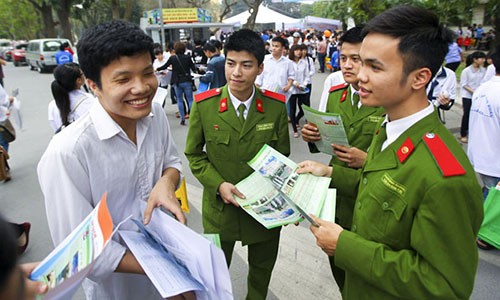 Bao nhiêu điểm đỗ trường Trung cấp Cảnh sát?