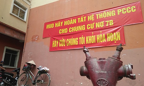 Kinh hoàng hệ thống PCCC chung cư Nơ7B của HUD bị “bại liệt” nhiều năm 