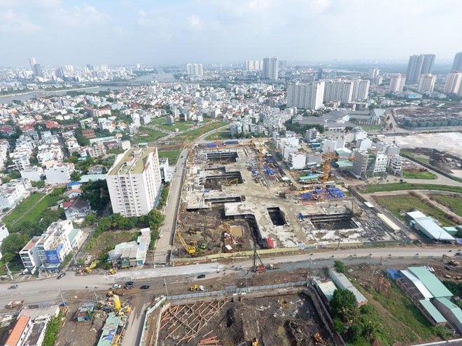 Dự án Laimian City ở Sài Gòn bị phạt vì xây không phép