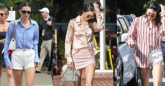 Kendall Jenner có loạt công thức diện áo sơ mi đơn giản nhưng cực kỳ sang xịn mịn