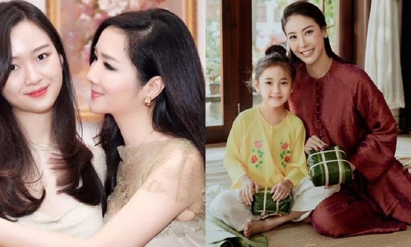 Con gái xinh đẹp của các nàng Hậu đình đám nhất showbiz Việt