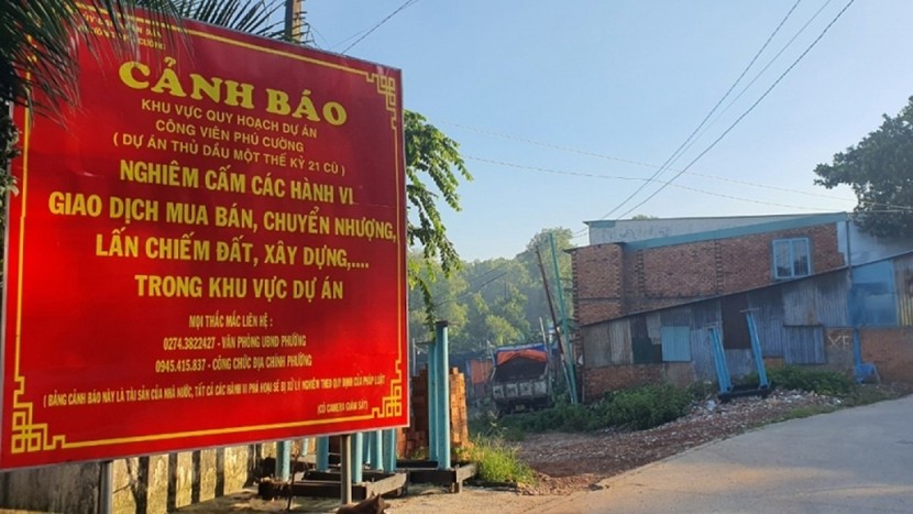 Cận cảnh hai dự án “đắp chiếu” nhiều năm ở khu đất vàng Bình Dương