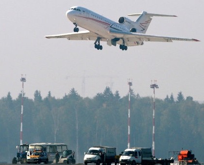 “Khủng bố” 3 máy bay hạ cánh xuống Sheremetyevo 