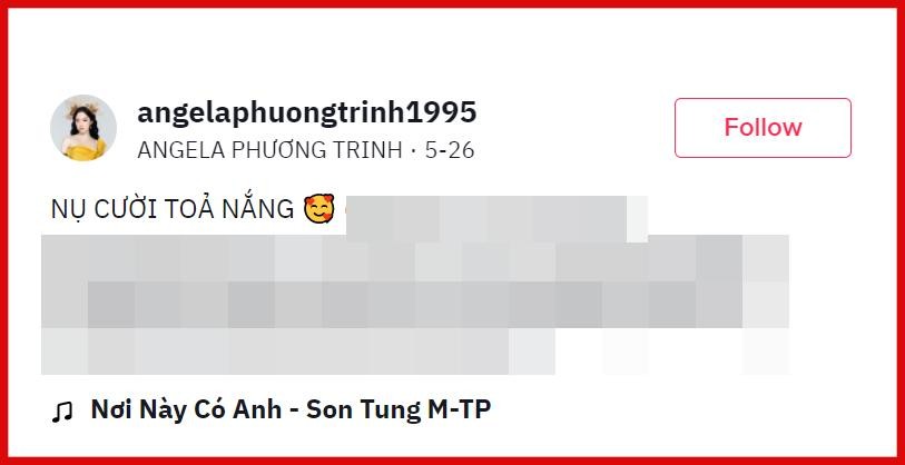 Hóa ra Angela Phương Trinh chính hiệu fan girl Sơn Tùng M-TP 