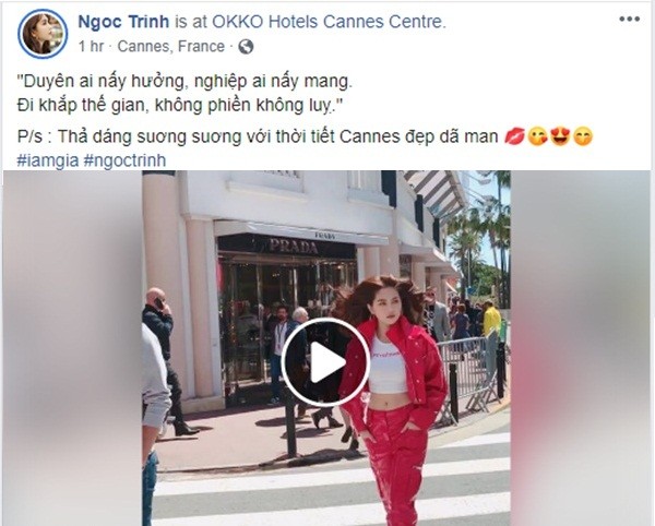 Vừa bị chỉ trích mặc "lố lăng", Ngọc Trinh khoe clip diện kín bưng