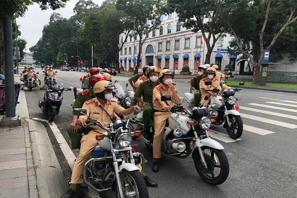 TPHCM: Công an quần tra 24/24 nhằm trấn áp tội phạm sau giãn cách xã hội