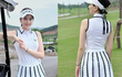 MC Mai Ngọc nhuận sắc sau ly hôn, chăm chỉ tập luyện golf