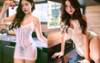 Hot girl Thái Lan diện váy cực ngắn xuyên thấu, biểu cảm quyến rũ
