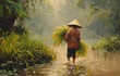 Bộ ảnh “đất nước Việt Nam” thân yêu bằng AI đẹp đến nao lòng
