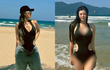 Diễn viên Thanh Hương diện bikini khoe dáng “bốc lửa” ở tuổi U40