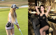Người đẹp Hàn Quốc “đốt cháy” sân golf với váy siêu ngắn