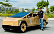 9X Việt chế tạo Tesla Cybertruck điện bằng gỗ tặng tỷ phú Elon Musk