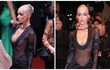 Sao nữ diện đồ mỏng khoe vòng một trên thảm đỏ Cannes 2024