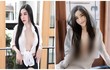 Hot girl Thái Lan chuộng phong cách không nội y, lộ vòng một