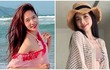 Đinh Ngọc Diệp - Minh Hà đẹp quyến rũ khi đi biển