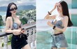 Hot girl xinh đẹp mặc táo bạo khoe vòng eo rắn nước mê hoặc